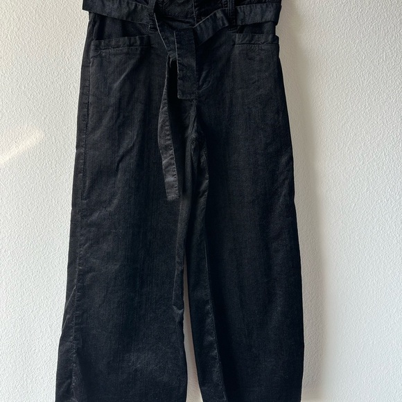 Paige ankle corduroy pants wide leg woman’s pants - Picture 4 of 9